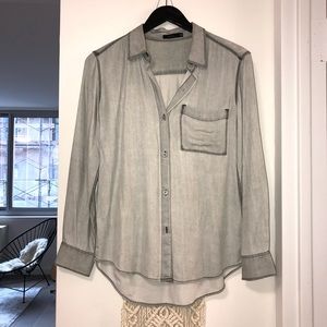 Aritzia light chambray